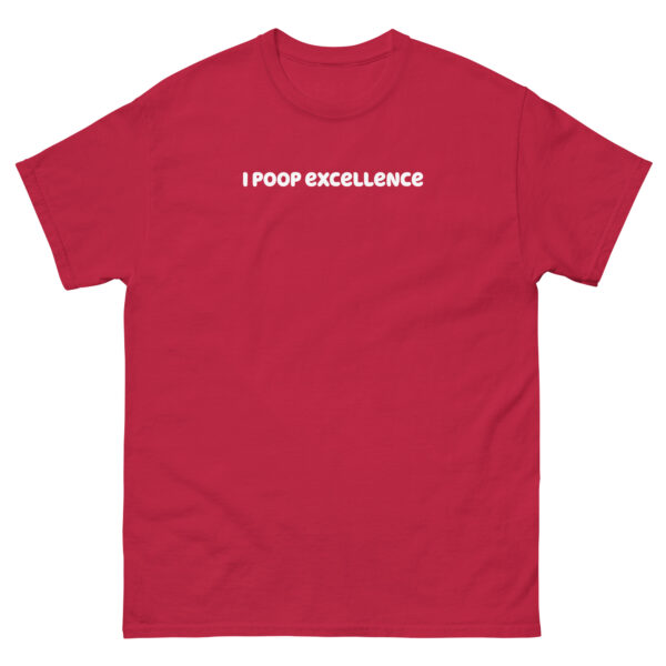 Men's I Poop Excellence classic tee - Image 3