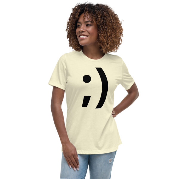 Women's emoji Relaxed T-Shirt - Image 6