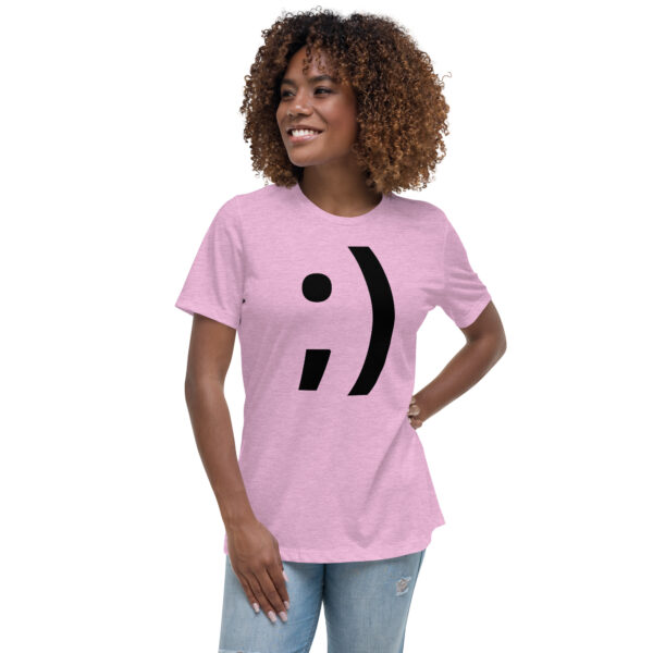 Women's emoji Relaxed T-Shirt - Image 3