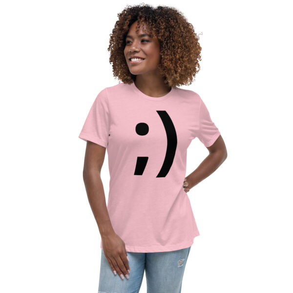 Women's emoji Relaxed T-Shirt - Image 4