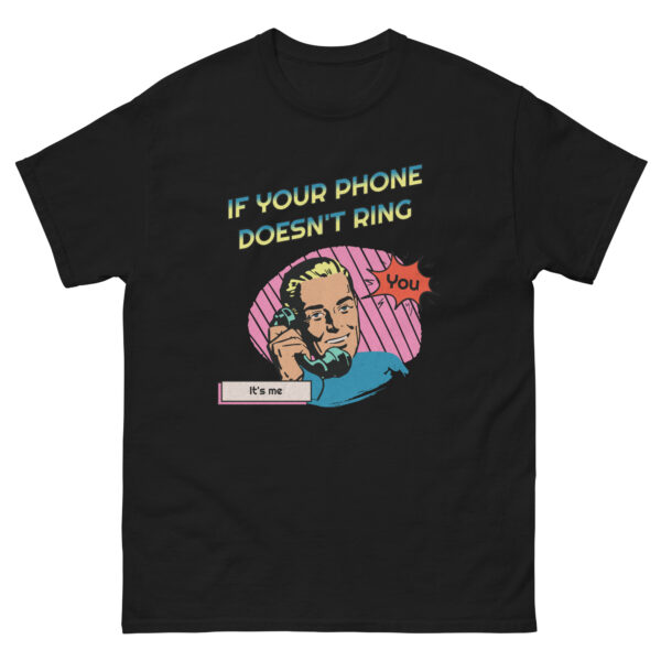 Men's Funny Phone classic tee - Image 3