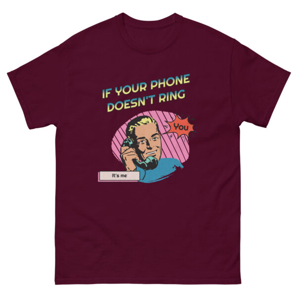 Men's Funny Phone classic tee - Image 2