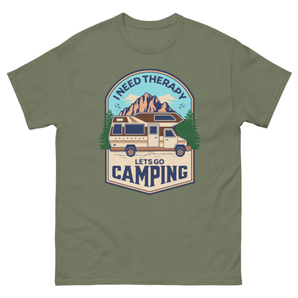 Men's Let's Go Camping classic tee - Image 3