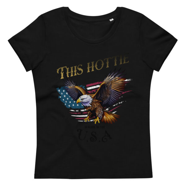 Women's This Hottie Made in the USA fitted eco tee - Image 2