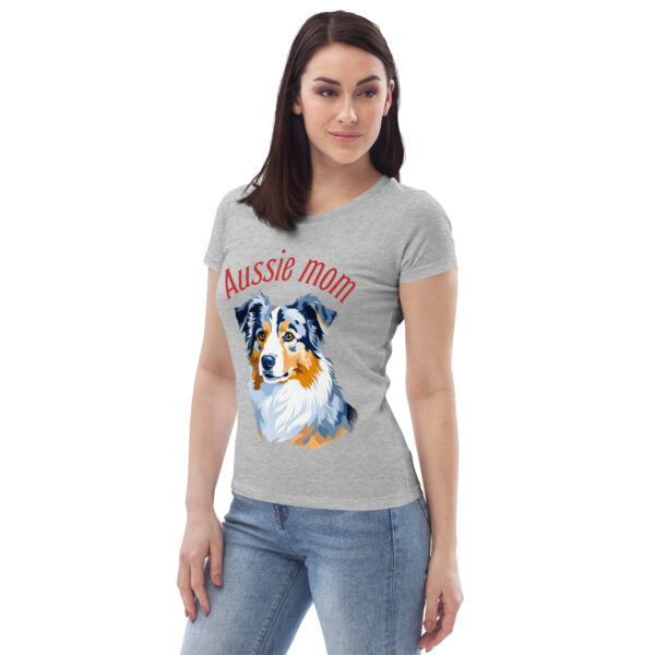 Women's Aussie Mom fitted eco tee - Image 5