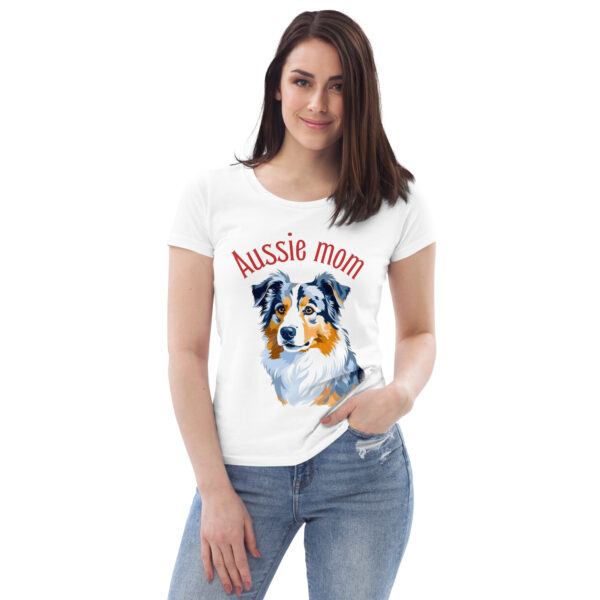 Women's Aussie Mom fitted eco tee - Image 7