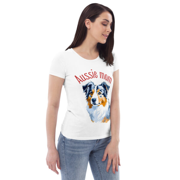 Women's Aussie Mom fitted eco tee - Image 9